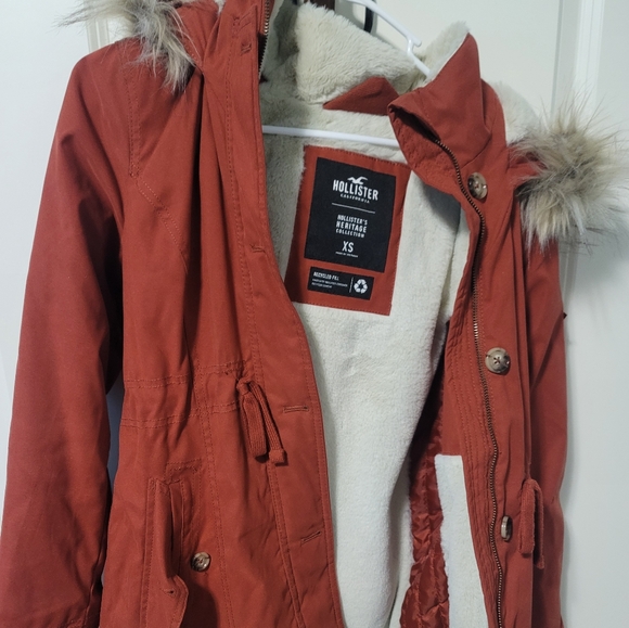 Hollister Jackets & Blazers - Hollister Women's Rust Jacket